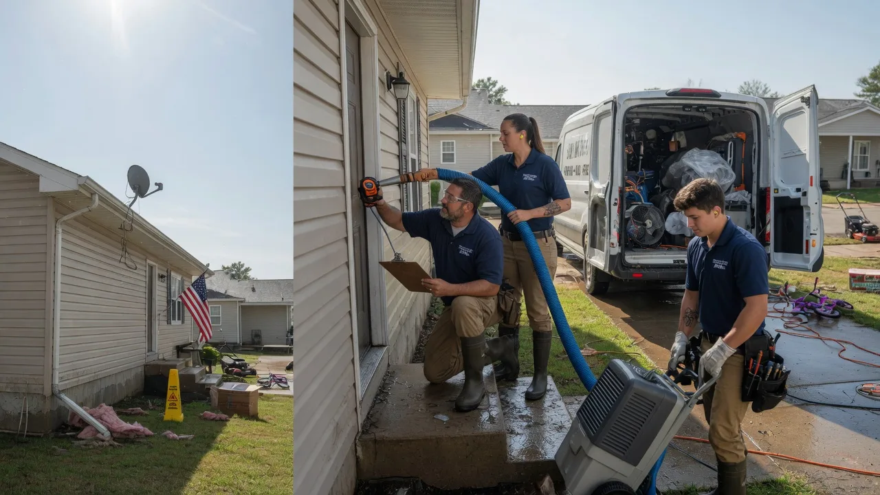 Ceiling Water Damage Restoration in Luebbering, MO near me